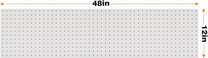 Ultrawall 2 Pcs Metal Pegboard Wall Panels, Peg Boards for Garage Tool Storage