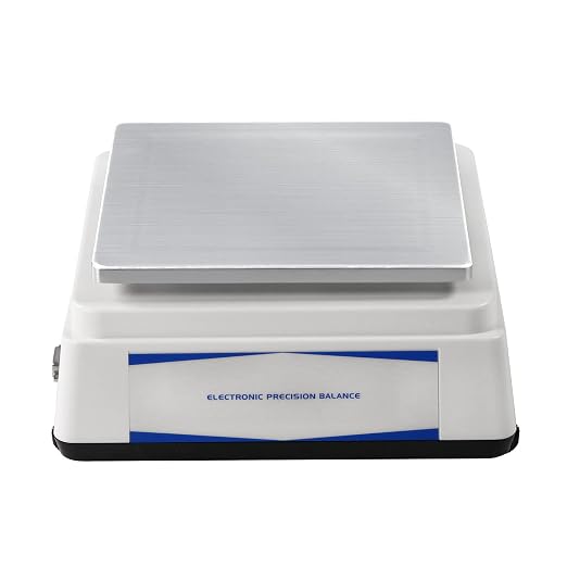 U.S. Solid Precision Balance, 6100g x 0.1g Digital Analytical Lab Scale with RS232 Interface for Data Export, Piece Counting, g, gn, oz, ct, for Science & Industry