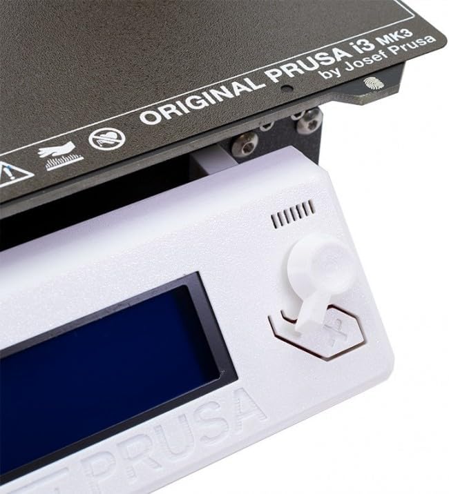 Prusament Premium PETG Signal White 1.75mm 1kg 3D Printer Filament | PETG filament with ±0.02 mm precision, low stringing, strong layer adhesion, and reliable tangle-free printing.