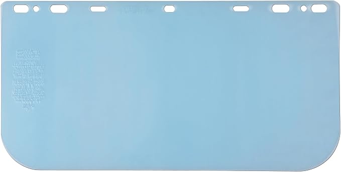 MCR Safety 181640 Clear PETG Faceshield, 8 x 15.5 x .04-Inch