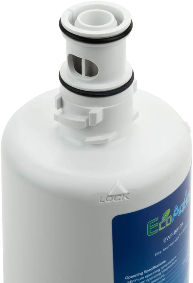 EcoAqua Filter Compatible for Replacing Insinkerator F-201R Filter, 4-Pack
