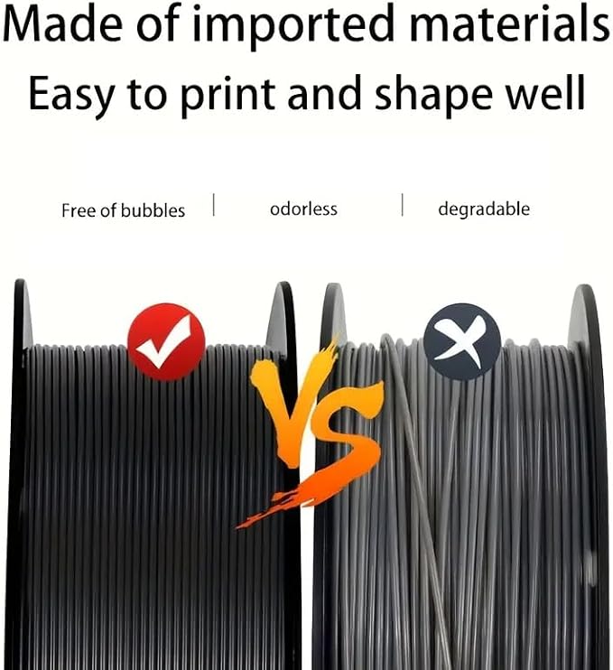 Silk PLA 3D Printer Filament 1.75mm Filajoy3D 3D Printing Filament 250g Dimensional Accuracy +/- 0.03mm for Most FDM 3D Printers