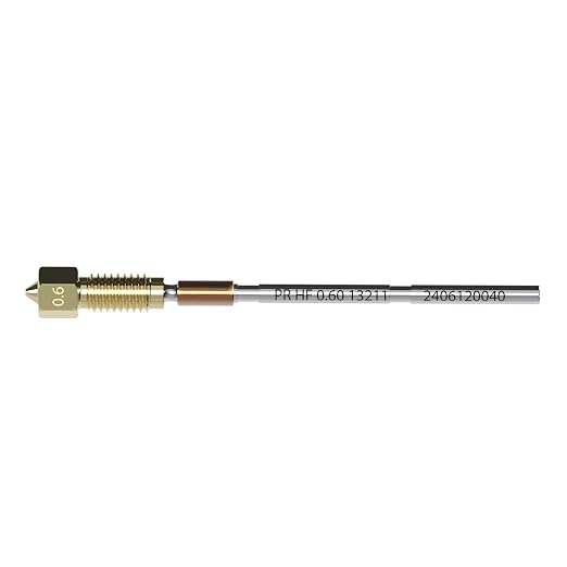 Genuine E3D High Flow Prusa Nozzle for MK4/XL 3D Printer (Brass, 0.6mm)