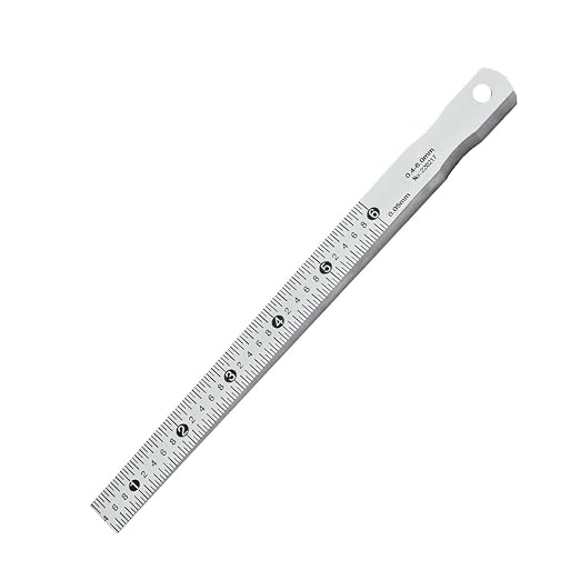 Thickness Gauge Taper Gauge Welding Wedge Feeler Gauge Gap Feeler Wedge Gauge Measurement Tool (0.4-6mm)