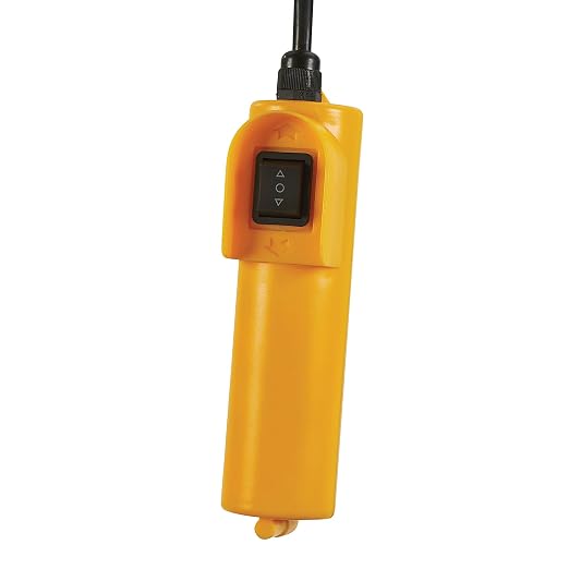 Ironton Electric Cable Hoist - 220-lb. Single-Line Capacity/440-Lb. Double-Line Capacity, 40/20ft. Lift