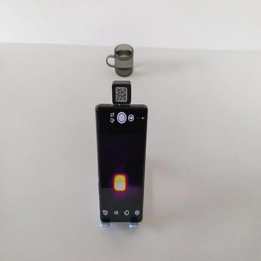 TIOP03 32x24 Type-C Portable IR Thermal Camera | MLX90640 sensor, 32×24 IR resolution, Type-C plug-and-play, compatible with Android phones for real-time thermal imaging