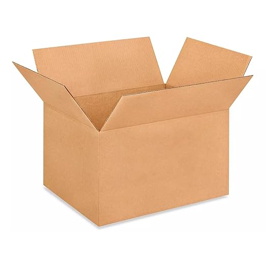 IDL Packaging - B-12128-10 Medium Corrugated Shipping Boxes 12"L x 12”W x 8"H (Pack of 10) - Excellent Choice of Strong Packing Boxes for USPS, UPS, FedEx Shipping
