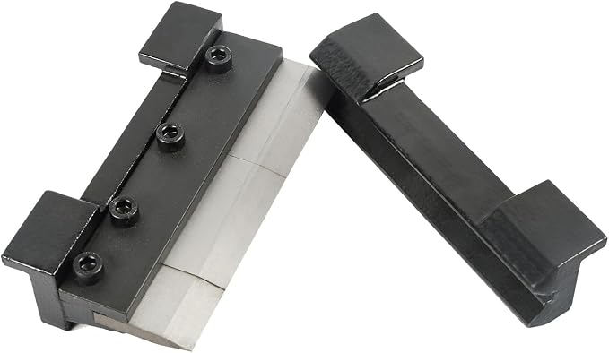 KAKA INDUSTRIAL Vise Mount Metal Brake Bender,5-Inch(125mm) Magnetic Vise for 14Ga. (2mm) Steel & 1/8" Aluminum, Quick-Release for DIY Metalworking & Small Box Fabrication BDS-5