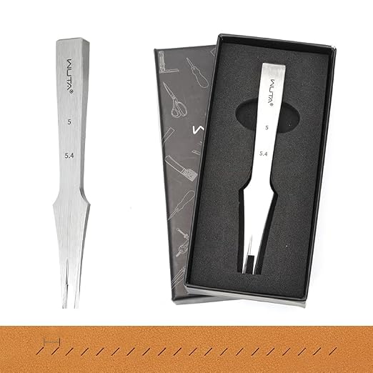 WUTA Leather Chisel All-Polished Die-Steel Puncher French Style Pricking Iron Sharp Leather Punching Tool Kits