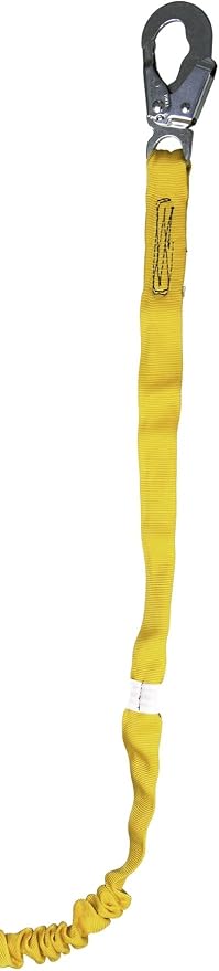 Guardian Fall Protection 11200 IS-72 6-Foot Internal Shock Lanyard with snap hooks