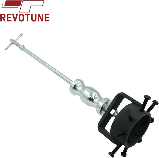 CV Axle Puller Tool with 3.8lb Slide Hammer Heavy-Duty Heat-Treated Driveshaft Removal Set for ATV UTV Applications