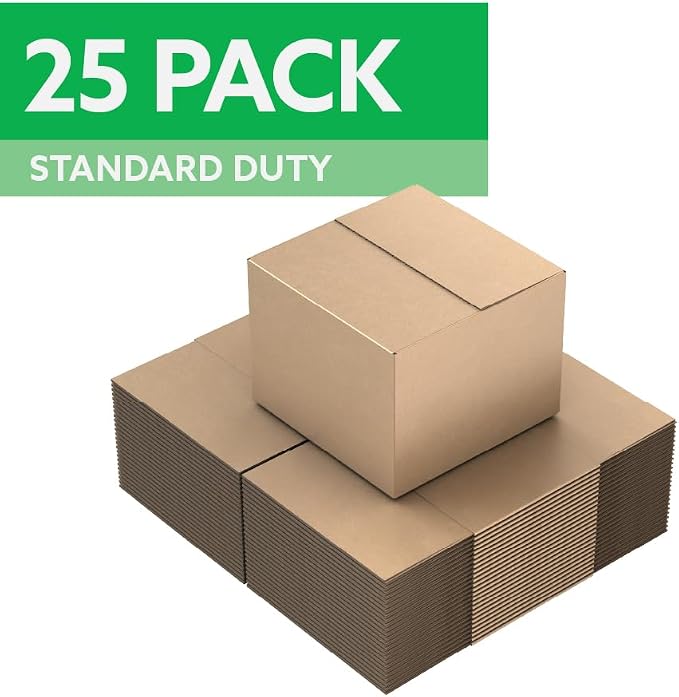 20"x20"x15" Shipping Boxes, Corrugated Cardboard Moving & Packing Boxes for Shipping, Storage and Packaging, Bundle of 25