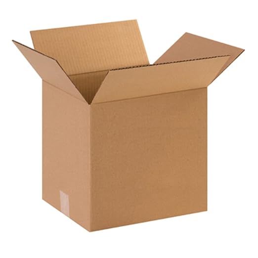 AVIDITI 12 x 10 x 12 Corrugated Cardboard Boxes, Small 12"L x 10"W x 12"H, Pack of 25 | Shipping, Packaging, Moving, Storage Box for Home or Business, Strong Wholesale Bulk Boxes | Small Boxes 12"L x 10"W x 12"H Corrugated Cardboard for Home, Business,...