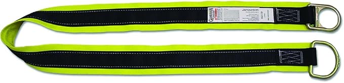 Guardian Fall Protection 10788 Premium 8-Feet X-Arm with Large and Small D-Rings