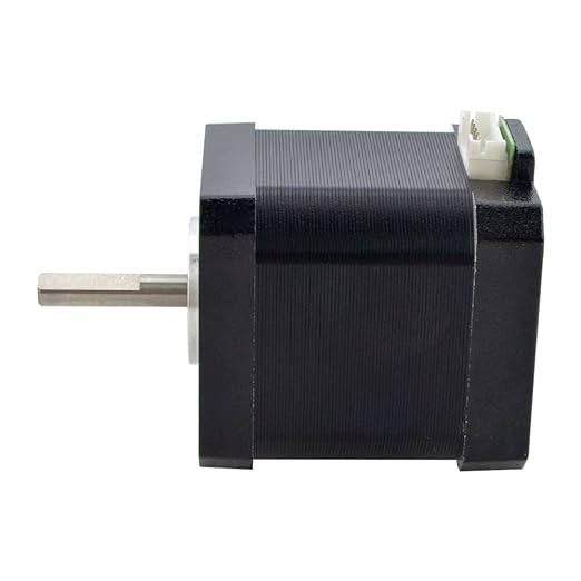STEPPERONLINE Nema 17 Stepper Motor 2A 55Ncm Bipolar 1.8 Degree 4-Lead for 3D Printer CNC Extruder,1 Pack