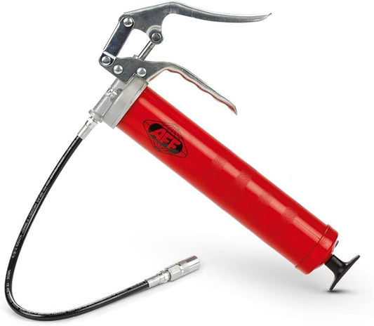 AFF 14 oz. Capacity Standard Pistol Grip Grease Gun with Heavy Duty Aluminum Die Cast Head, 5000 PSI, 8003
