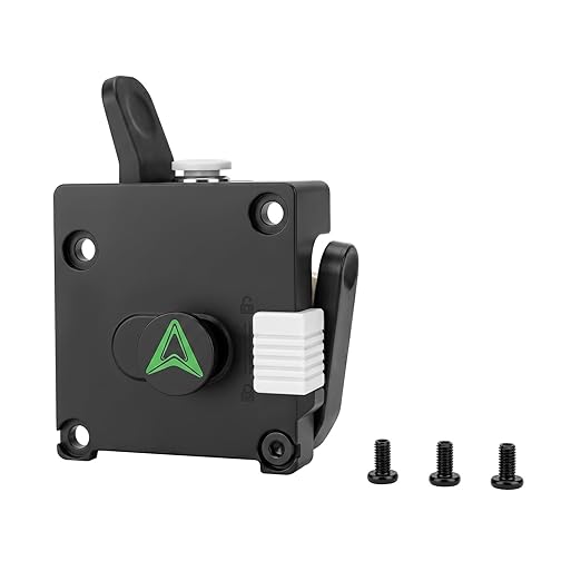 Creality Ender 3 V4 Extruder, Official Ender 3 V4 Extrusion Kit Direct Drive Extruder Dual Gear Smooth Feeding High Speed Printing Extruder for Ender 3 V4