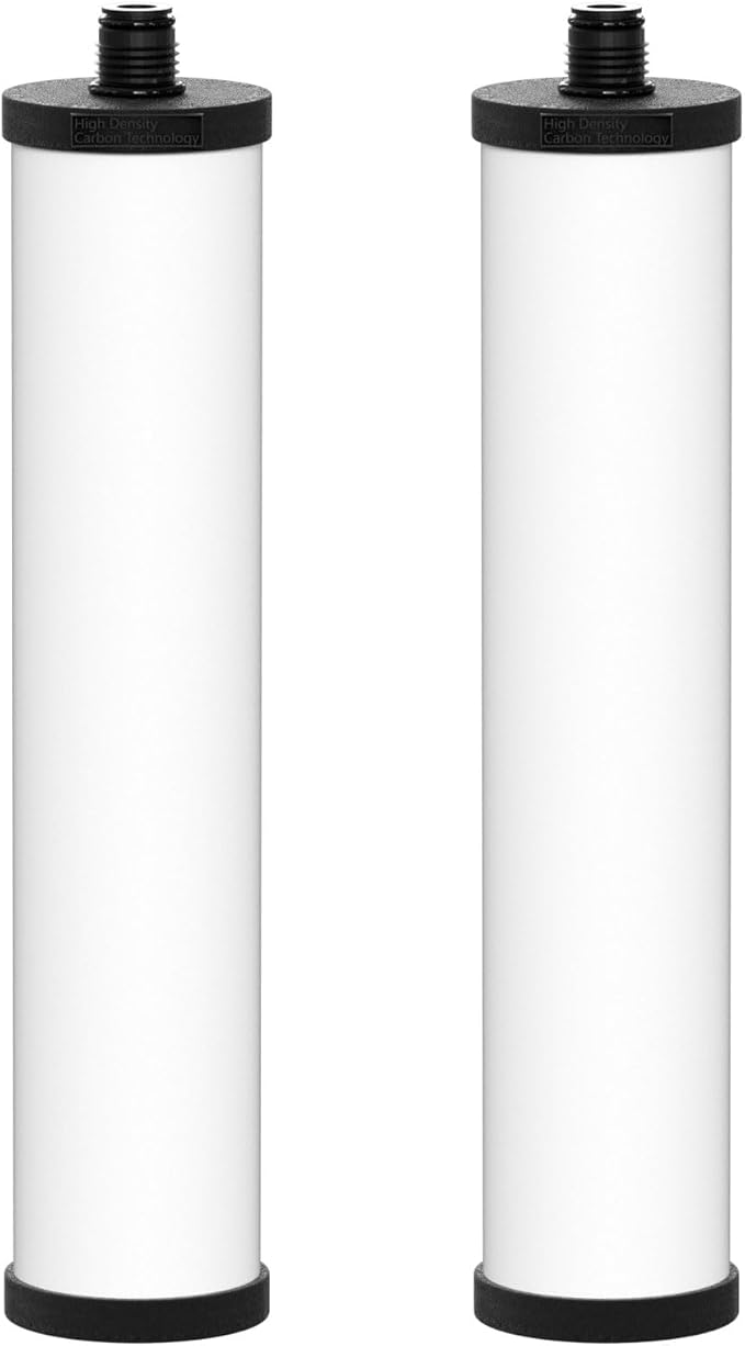 FRX02 W9223021 UltraCarb Ceramic Water Filter Candle, Compatible with Franke 02 FRX-02 FRX02 FR9455 and FRX-01 for Filterflow and Triflow Systems, 2 Pack