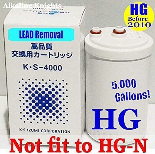 Made Premium Lead Removal Grade Replacement Filter Compatible with HG Type (Not Fits HG-N) Older Pre 2010 Model Water Filter(Not Compatible with HG-N Newer Model)