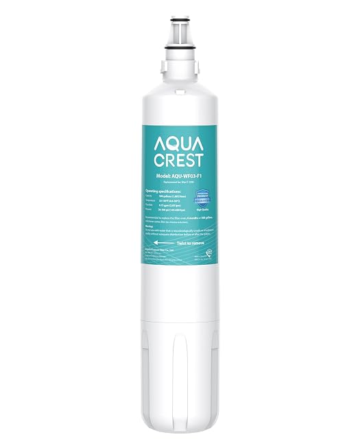 AQUA CREST F-1000 Water Filter, Replacement for InSinkErator® F-1000 | Replacement for InSinkErator® F-2000, AquaPure AP Easy C-Complete, Reduces Chlorine, Bad Taste & Odor, NSF/ANSI 42 Certified
