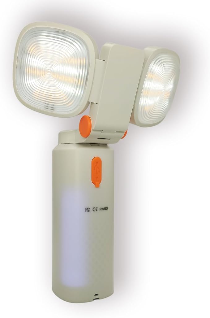 CC2 - PRO Camping Light: 2000 Lumens, 5 - in - 1 (Flashlight/Ambient/Work/Fill/SOS), 10000mAh, IP54 Waterproof for Outdoor Adventures