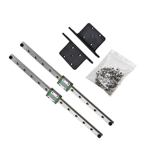 Creativity Upgrade Y axis Linear Rail Guide Kit MGN12H 300MM Length for Ender3 3D Printer