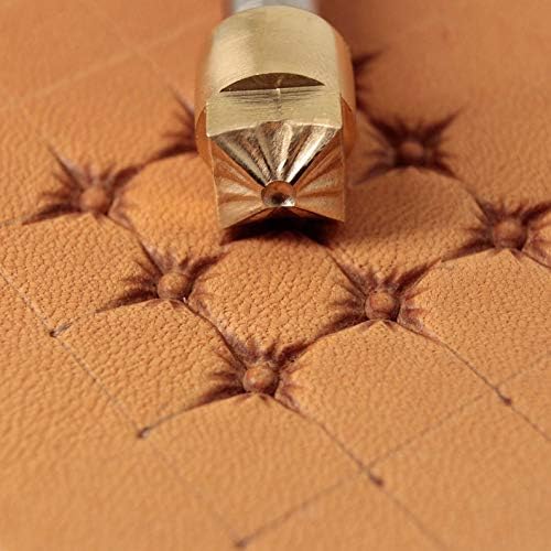 DandS ltd Leather Stamp Tool, Sofa, Professional Steel Craft Tool for Leatherworking, Embossing, Carving & Stamping Leather Projects, Belts Wallets & DIY Projects Compatible with Mallet #296