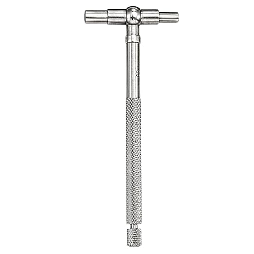 Starrett Telescoping Gage, Self-Centering with Two Arms - Ideal for Determining True Size of Holes, Slots and Recesses - 3/4" - 1-1/4" Range, 2-3/8" Handle Length - 579C