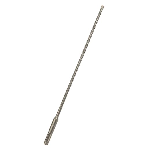 1/4 Inch x 12 Inch SDS Plus Rotary Hammer Drill Bit, Carbide Tipped for Brick, Stone, and Concrete Version 2 (1/4" x 10" x 12")