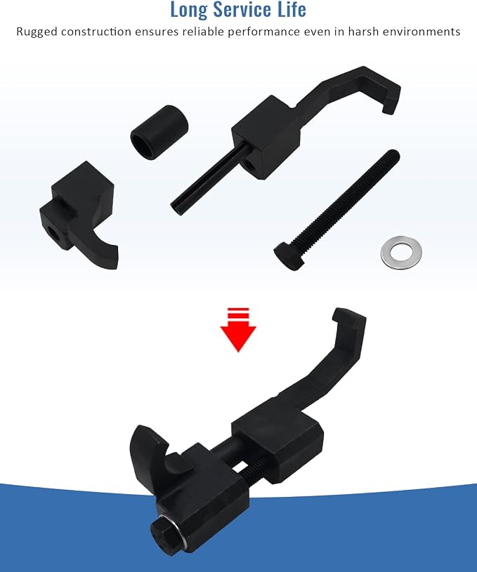 5460 Belt Tension Spring Compressor Tool Compatible with Buick Chevrolet Cadillac Kia Hyundai, etc., Serpentine Belt Tensioner Removal Tool for Replacing Engine Drive Belts, Tensioner Pulleys