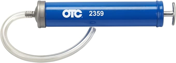 OTC 2359 Oil Suction Gun - Ideal for Draining and Filling Gear Boxes, Transfer Cases and Differentials; 16 Ounce Capacity, 14" Long Hose