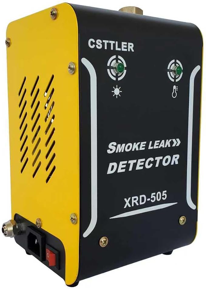 Smoke Machine Automotive with Built-in Air Pump， Automotive Smoke Machine- 12V DC,Smoke Tester Automotive for Cars, Motorcycles, Trucks, Boats, ATVs