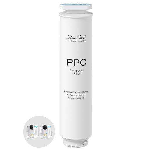 SimPure Y11 Series PPC Filter Replacement | For Y11C-A and Y11C Countertop Reverse Osmosis System, 6 Months Lifetime