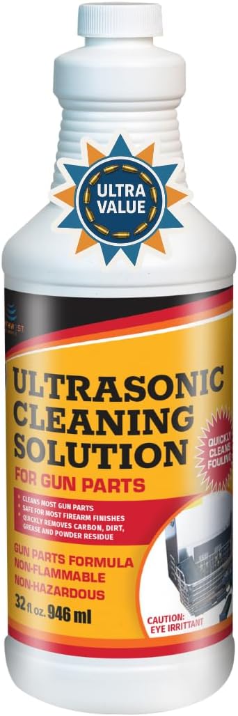 UltraSonic Gun Cleaner Solution for Gun Parts Cleaning, Concentrate