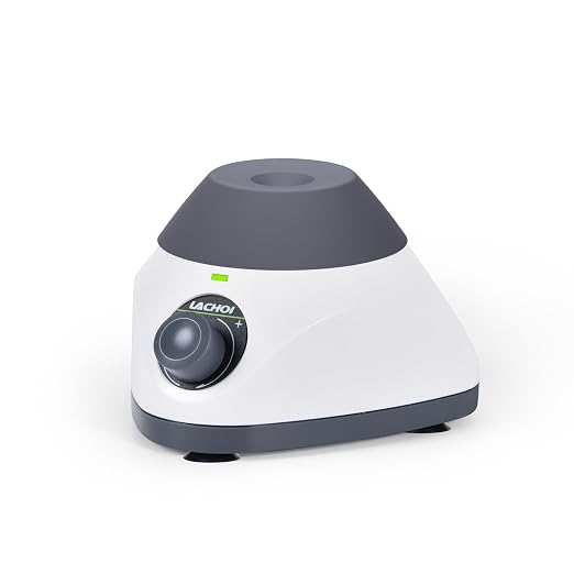 MINI Vortex Mixer 500-3500RPM Adjustable Speed Touch Function Lab Vortex Paint Mixer Mix Up to 50ML 4.5mm Orbital Diameter for Nail Polish Inks Eyelash Adhesives Acylic Paints Test Tube