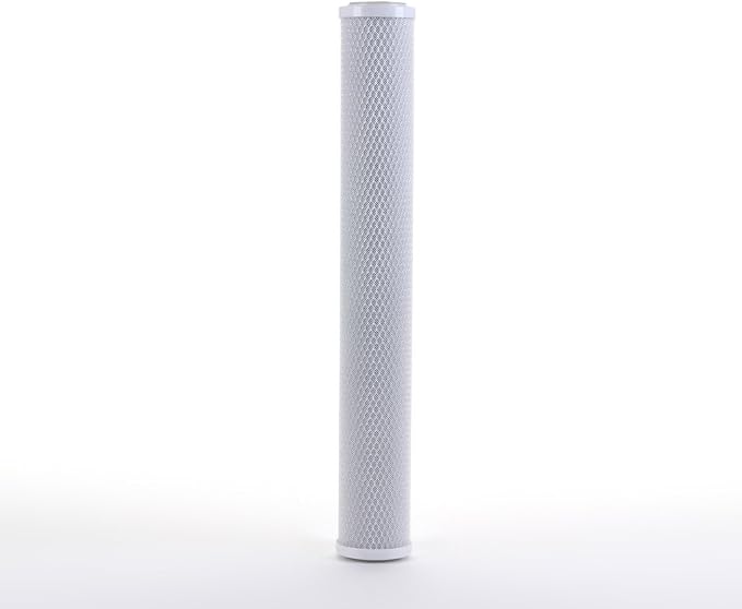 Hydronix HX-CB-25-2010/3 Universal NSF Coconut Activated Carbon Block Water Filter, 2.5" x 20" - 10 micron - 3 Pack