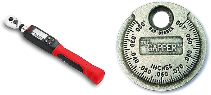 ACDelco 3/8" Digital Torque Wrench (3.7 to 37 ft-lbs.) and CTA Tools Spark Plug Gapper