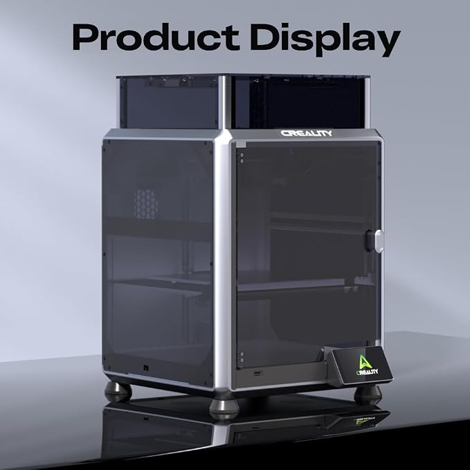 Creality Official K1 SE K2 SE Enclosure,Professional Dustproof Tent Constant Temperature Protective Cover Noise Reduce Transparent Tent for K1 SE /K2 SE 3D Printer