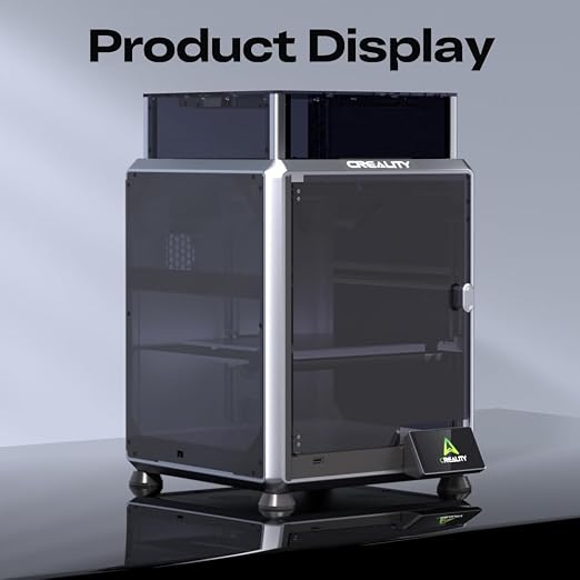 Creality Black Transparent K2 SE/ K1 SE Enclosure, Dustproof Cover Tent Constant Temperature Noise Reduce for K1 SE K2 SE 3D Printer Support ABS PETG Filament Printing