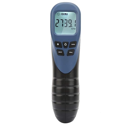 Infrared RPM Meter,RPM Meter Handheld Tachometer for Small Engines Contagiri+Digitale TL900 Digital Tachometer Meter Non Contact RPM Tachometer Speed Gauge Tester