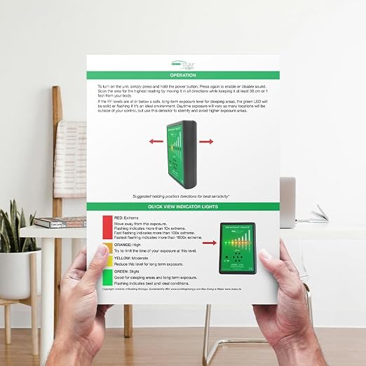 Safe and Sound Classic III Radio Frequency 5G Detector New 2024 Release by Safe Living Technologies Inc
