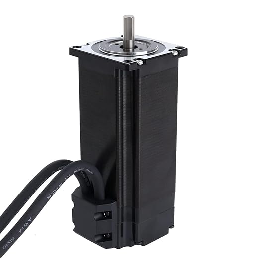 STEPPERONLINE Closed Loop Stepper Motor 1 Axis CNC KIT 3.0 Nm/424.92oz.in Nema 23 Motor & 0-8.0A 24-48VDC Closed Loop Stepper Driver CL57T V4.1