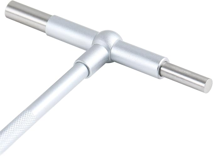 Accusize Industrial Tools Premium 5/16'' - 6", 6ps/Set Telescoping Gage Set, Satin Chrome Finished, 3602-5018