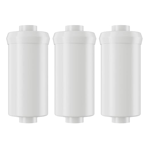 Replacement Fluoride Cartridge for Gravity Filter System OM-CF501/502/503/504/505, Pack of 3