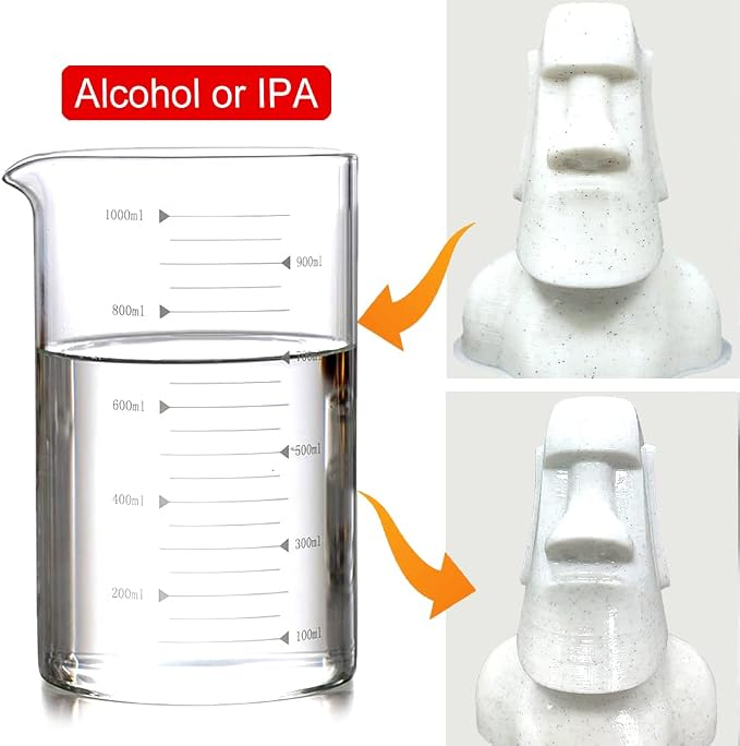 YOUSU Marble White PVB Filament 1.75 mm for 3D Printer & 3D Pen 1 kg (2.2 lbs), Print As Easy as PLA Filament, can be Polished with Alcohol to get Smooth Surface.