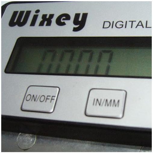 Wixey Digital Readout to Display w/Fractions - Durable Easy-to-Install Measuring Calipers for Exact Depth Readings - 0.001" Accurate Digital Callipers for Measuring w/Remote LCD Display