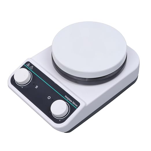3L Magnetic Mixer Hotplate Mixer 200-1500rpm Fit for Industrial, Agricultural,and Scientific Research Institutions