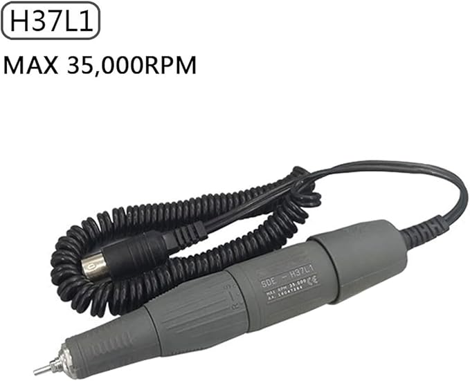 N3 Marathon Micromotor Polisher with 35K RPM Micro Motor Handle Jewelry,Ceramics,Silicone,Glasswork,Woodcarving. (H37l1, H)