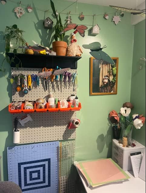 Ultrawall Garage Storage, Pegboard with Wall Mounted Storage Bins