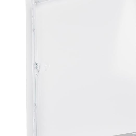 10" x 16" White Metal Access Panel - Wall Access Panel for Drywall - Hidden Wire Cover for Wall Covering Panels - Plumbing, Electricity, Heating Alarm, Bathroom, Dry Wall Hole Cover